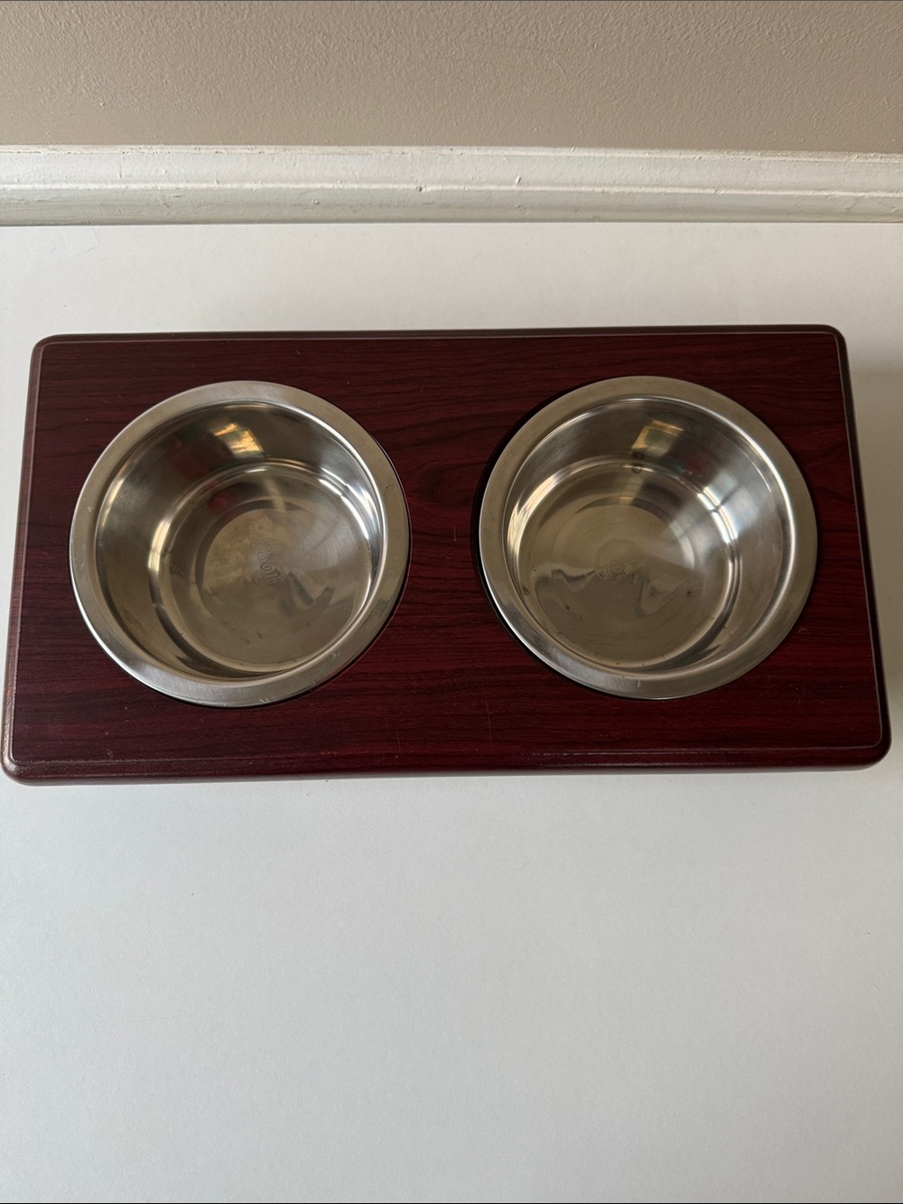 SPOT Posture Pro Stainless Steel Adjustable Wood Grain Double Cup Holder Insert - Picture 7 of 15